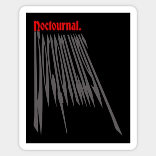 Noctournal Sticker